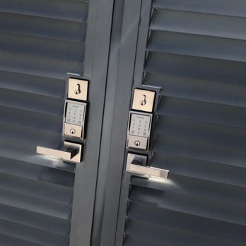 MCS Iron Works - Custom flat bar , minimalist style, custom box for wifi locks - Metal Fabricators Near Me - Rancho Cucamonga, California MCS Iron Works - Custom flat bar , minimalist style, custom box for wifi locks - Metal Fabricators Near Me - Rancho Cucamonga, California
