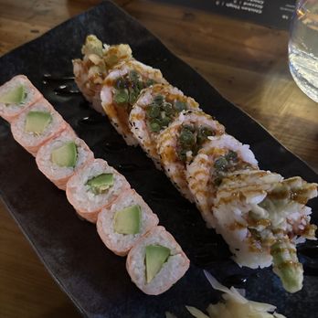 Ryu Izakaya - Avocado roll & green bean roll - Japanese Near Me - Arlington, Virginia Ryu Izakaya - Avocado roll & green bean roll - Japanese Near Me - Arlington, Virginia