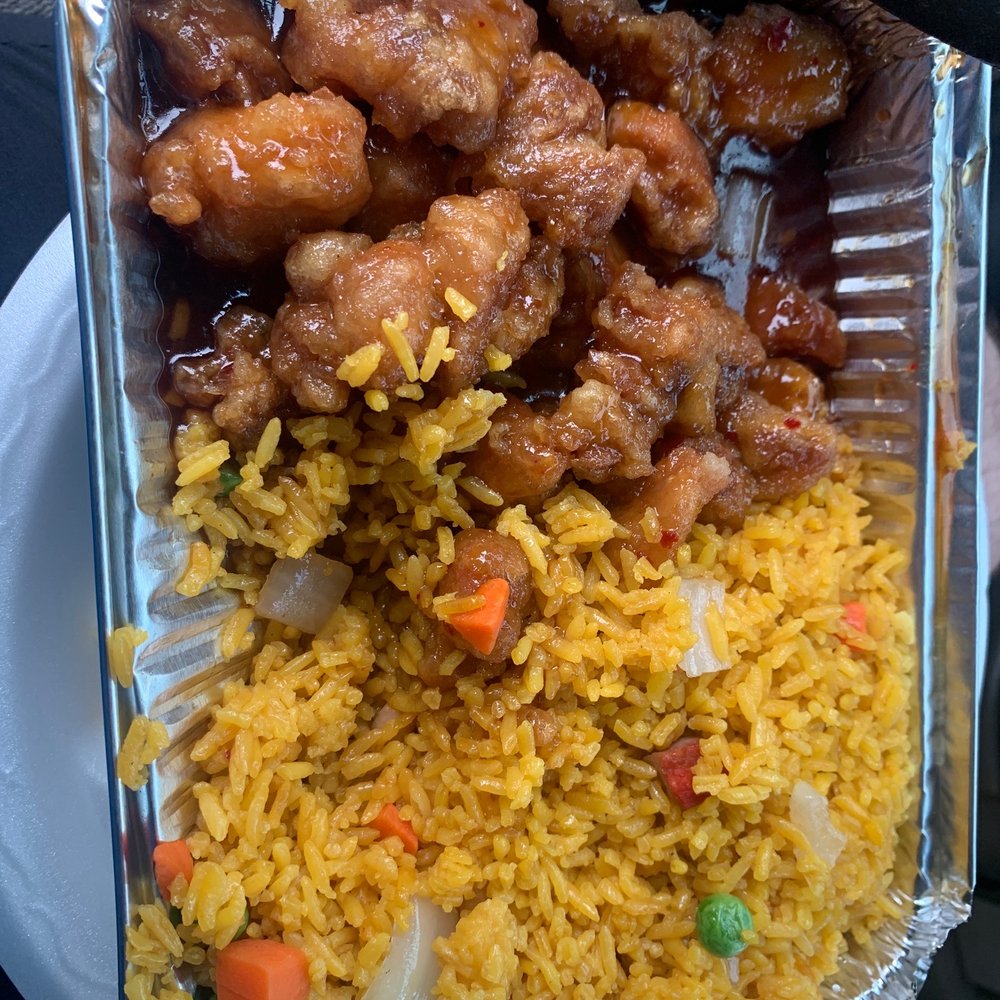 China Garden - Combo plate is huge - Chinese Near Me - Knox, Indiana