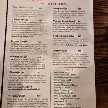 Vix Creek Saloon - Steakhouses Near Me - Arroyo Grande, California