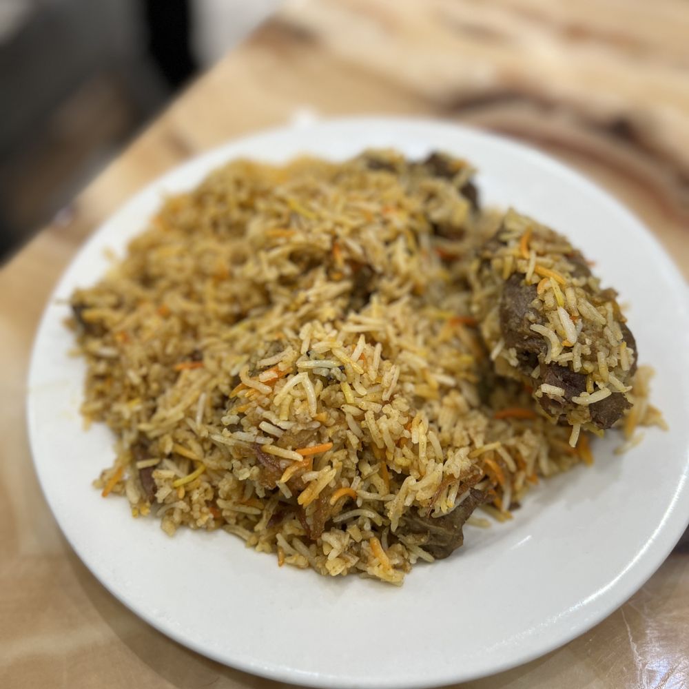 Boishakhi Restaurant - Small Kacchi Biryani with Goat (~$18) - Indian Near Me - Astoria, New York Boishakhi Restaurant - Small Kacchi Biryani with Goat (~$18) - Indian Near Me - Astoria, New York