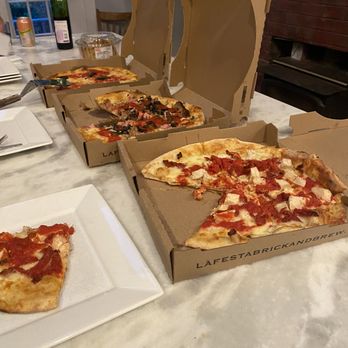 La Festa Brick & Brew - Yummy! - Pizza Near Me - Dover, New Hampshire