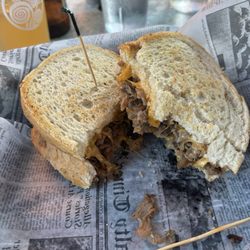 Calamari's Squid Row - Prime rib melt