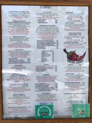 Menu photo 7 Nacho Daddy Puerto Vallarta, JAL