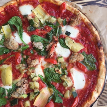 Blaze Pizza - Red Vine pizza with my add on ingredients. - Pizza Near Me - Hawthorne, California Blaze Pizza - Red Vine pizza with my add on ingredients. - Pizza Near Me - Hawthorne, California
