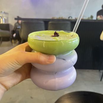 Sorbo - Matcha ube latte - Wine Bars Near Me - Wesley Chapel, Florida