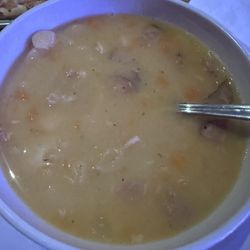 Donna's Bar - Bean soup is delicious