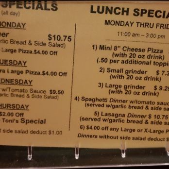 Toni's Pizza - Pizza Near Me - Virginia Beach, Virginia Toni's Pizza - Pizza Near Me - Virginia Beach, Virginia