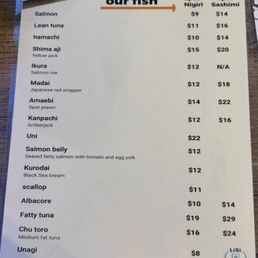 Menu Menu