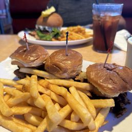 Burger and sliders Burger and sliders