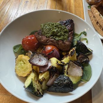 Butcher & Baker Provisions - Steak chimacurri with grilled veggies. - Bakeries Near Me - Port Gamble, Washington