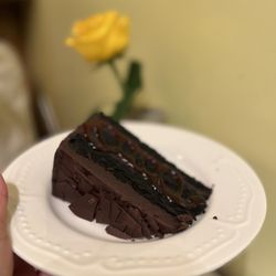 Trattoria Daly - Sweet tooth? Chocolate cake was perfect! They had other options I am sure are great too.