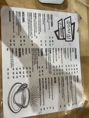 Menu photo 1 Safai Coffee Bar Louisville, KY
