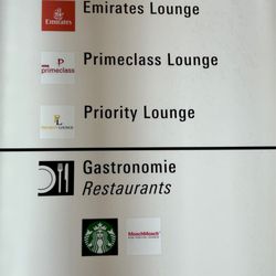 Emirates Business & First Class Lounge - Emirates Lounge on Terminal 2