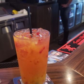 OC Boardroom - Lacey's concoction with raspberries and freshly squeezed oranges!!! - Sports Bars Near Me - Fountain Valley, California OC Boardroom - Lacey's concoction with raspberries and freshly squeezed oranges!!! - Sports Bars Near Me - Fountain Valley, California