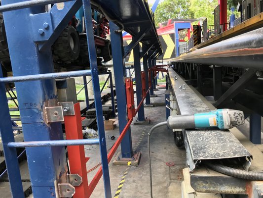 Steel platform built for Legoland