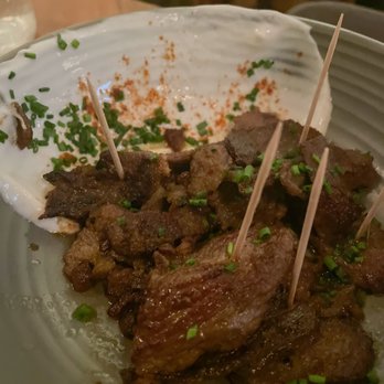 Ema - toothpick cumin lamb - Mediterranean Near Me - Chicago, Illinois
