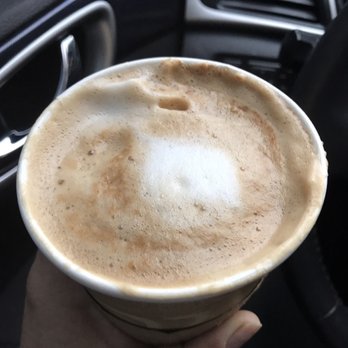Terra Coffee - Lavender latte. Wish I would of had a design on it . But good drink - Coffee & Tea Near Me - Stockton, California Terra Coffee - Lavender latte. Wish I would of had a design on it . But good drink - Coffee & Tea Near Me - Stockton, California