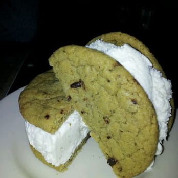 DMK Burger Bar - Snickerdoodle Ice Cream Sandwich. Complimentary. Its was good but cookie was a bit tough. - Burgers Near Me - Chicago, Illinois DMK Burger Bar - Snickerdoodle Ice Cream Sandwich. Complimentary. Its was good but cookie was a bit tough. - Burgers Near Me - Chicago, Illinois