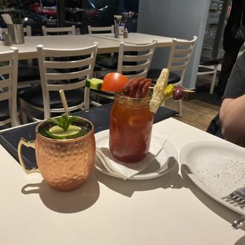 Greektown Grill- DDO - Fancy drink Greektown Caesar - Greek Near Me - Dollard-des-Ormeaux, Quebec