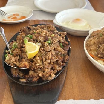 Chibog - pork sisig - Filipino Near Me - Daly City, California