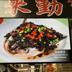 Ke Lai Qin 客來勤 - Steamed fish with black beans