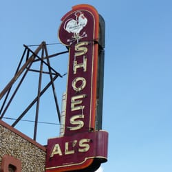 Al's Shoes & Boots - Here's the sign to look for!