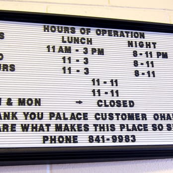Palace Saimin - Palace Saimin business hours (current as of July '11) - Japanese Near Me - Honolulu, Hawaii Palace Saimin - Palace Saimin business hours (current as of July '11) - Japanese Near Me - Honolulu, Hawaii