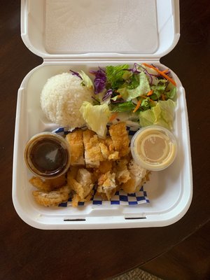 Photo of Yama Sushi Restaurant - Fallbrook, CA, US. Chicken Katsu entree