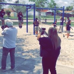 Highpoint Academy Coral Way Campus - Filming the 8th grade video. Everyone gets along, smiles everywhere. You can easily see how Highpoint is everyone's second family.
