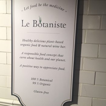 Le Botaniste - Wine Bars Near Me - New York, New York