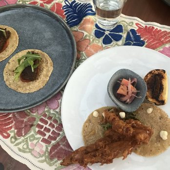 Metate - Short rib tacos and soft shell crab tacos - Mexican Near Me - Cabo San Lucas, BCS