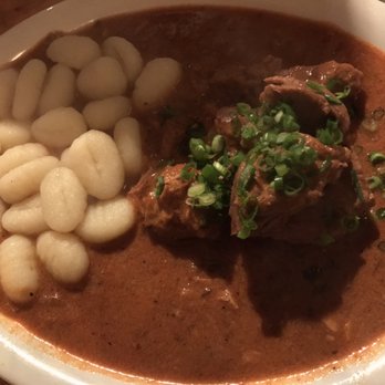 Paprika - Pork goulash with gnocchi - Czech Near Me - San Francisco, California Paprika - Pork goulash with gnocchi - Czech Near Me - San Francisco, California
