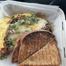 Bacon & Chorizo Omelette
