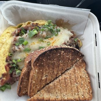 Another Broken Egg Cafe - Bacon & Chorizo Omelette - Sandwiches Near Me - Strongsville, Ohio Another Broken Egg Cafe - Bacon & Chorizo Omelette - Sandwiches Near Me - Strongsville, Ohio