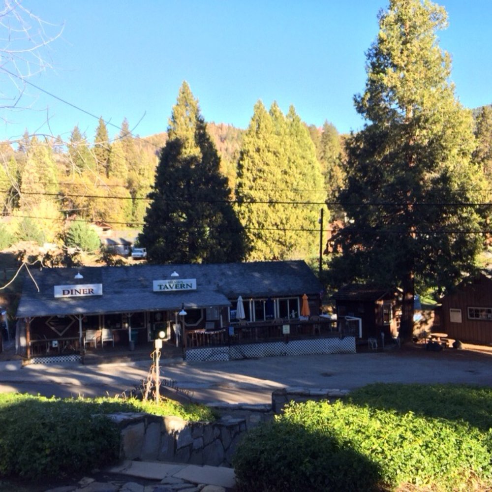 Camp Nelson Lodge - Across the street from the lodge is the local Diner, General store and fuel. Gas opens at 11:00AM and its about $4.75 a gallon - Hotels Near Me - Springville, California