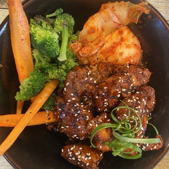 Sixty Six Acres - Korean Crispy Chicken Bowl. - Cocktail Bars Near Me - Albuquerque, New Mexico Sixty Six Acres - Korean Crispy Chicken Bowl. - Cocktail Bars Near Me - Albuquerque, New Mexico