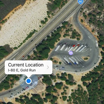 Gold Run Rest Area - Proof I'm here (that the pin was put in wrong place) - Rest Stops Near Me - Colfax, California