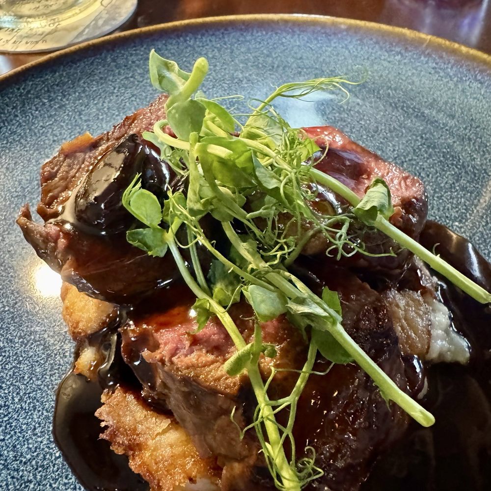 Little Pearl - New Zealand venison strip loin - New American Near Me - Key West, Florida
