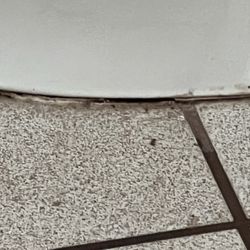 Yuba State Park - Toilet leaks nasty water all over floor.