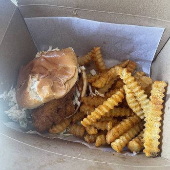 Chicken Fire - Munch box (partially eaten) - Chicken Shop Near Me - Orlando, Florida Chicken Fire - Munch box (partially eaten) - Chicken Shop Near Me - Orlando, Florida