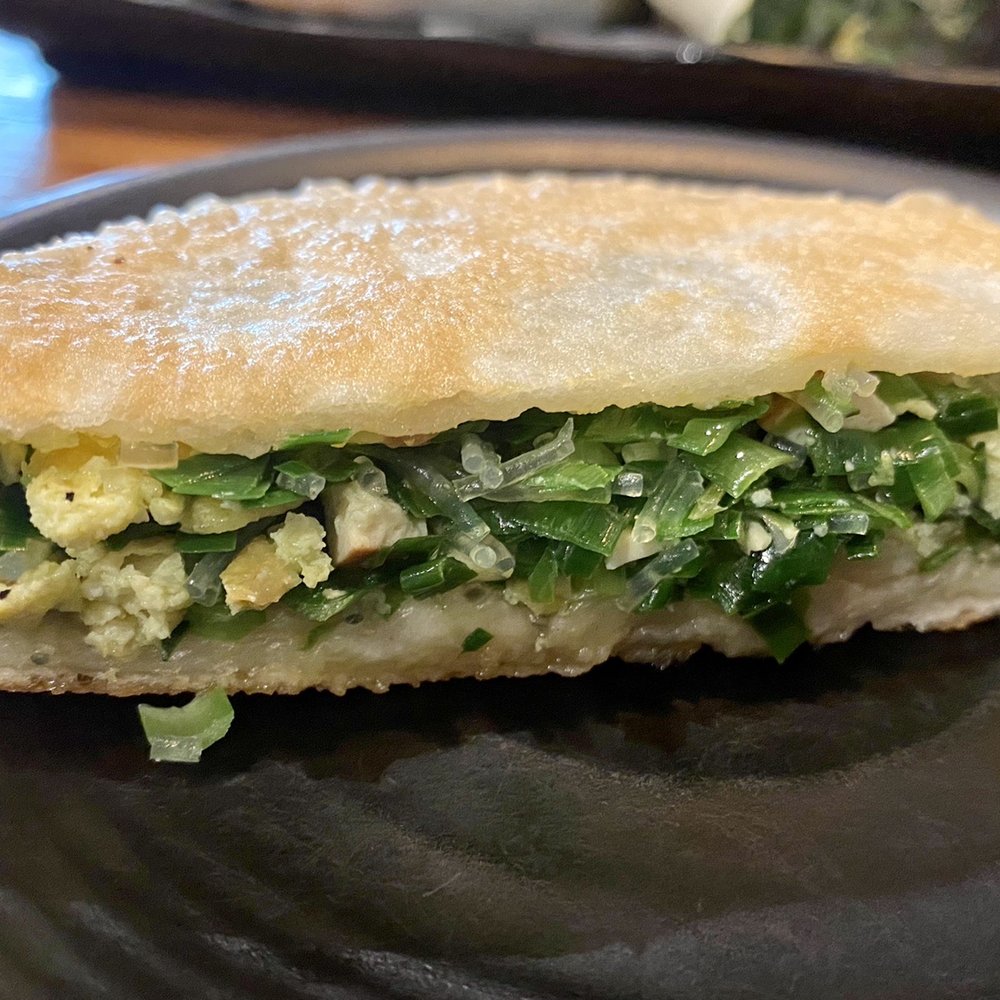 Noodle Man - A10. Vegetable Pancake - Chinese Near Me - Chesapeake, Virginia Noodle Man - A10. Vegetable Pancake - Chinese Near Me - Chesapeake, Virginia