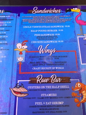 Menu photo 2 The Crazy Flamingo Marco Island, FL
