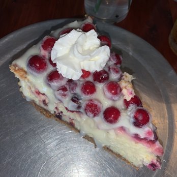 Neighbor's Kitchen & Yard - special cranberry cheesecake - Pizza Near Me - Bastrop, Texas
