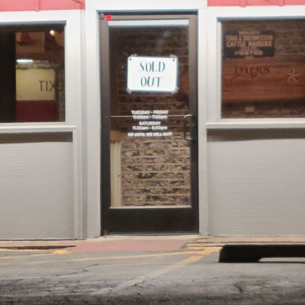 Tyler's Barbeque - When bbq is sold out at the end of the day - Barbeque Near Me - Amarillo, Texas Tyler's Barbeque - When bbq is sold out at the end of the day - Barbeque Near Me - Amarillo, Texas
