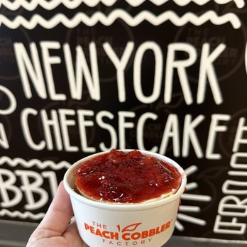 The Peach Cobbler Factory - Cheesecake in a cup - Desserts Near Me - Middletown, Kentucky The Peach Cobbler Factory - Cheesecake in a cup - Desserts Near Me - Middletown, Kentucky