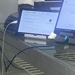 Took a picture to prove that they received the order through Uber Eats.