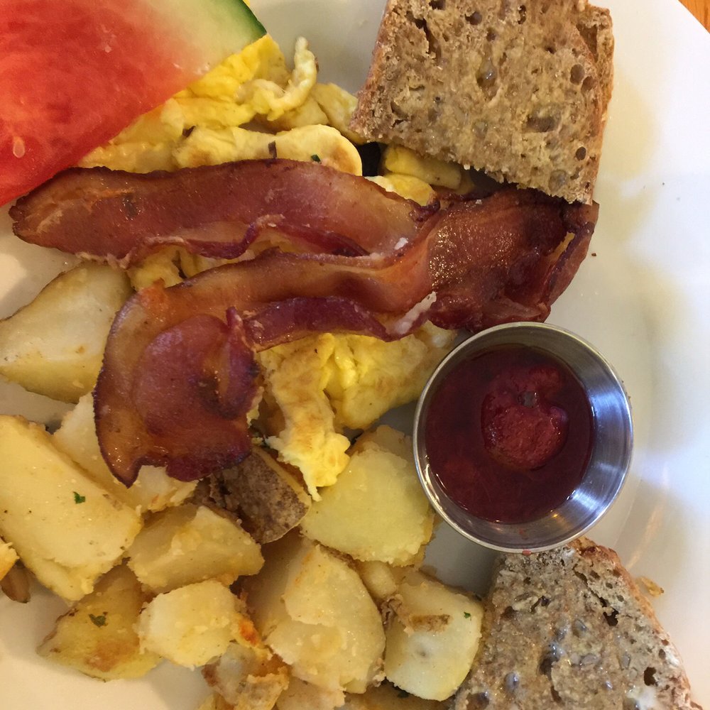 Avalon Restaurant - Classic Breakfast with scrambled eggs - Breakfast & Brunch Near Me - Victoria, British Columbia Avalon Restaurant - Classic Breakfast with scrambled eggs - Breakfast & Brunch Near Me - Victoria, British Columbia
