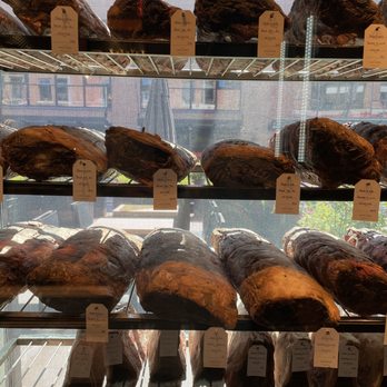 Luigi & Sons - One of their dry aging cases - Butcher Near Me - Vancouver, British Columbia