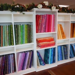 Fiddlesticks Quilt Shop - One TINY sample of fabrics Fiddlesticks offers...